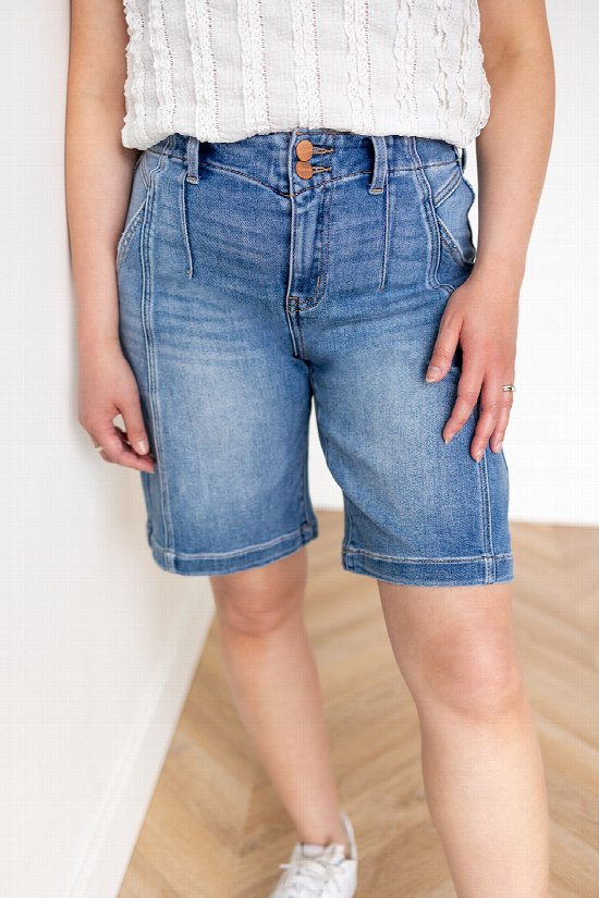 Warm Days Denim Shorts
